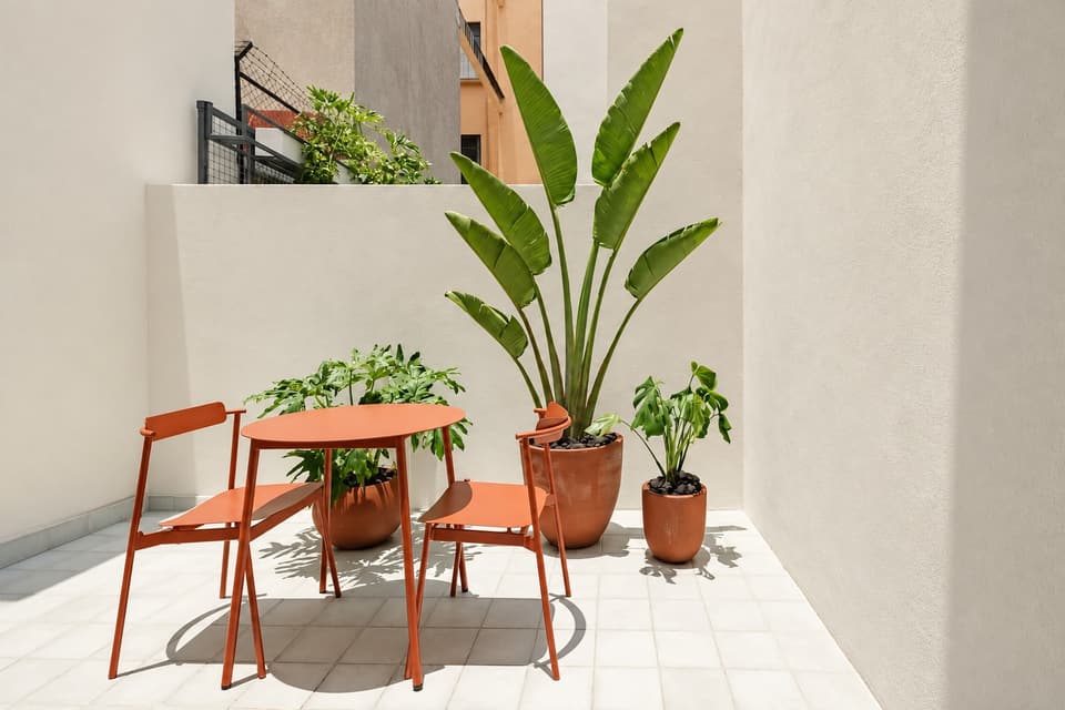 Cacao, room 1C: the patio