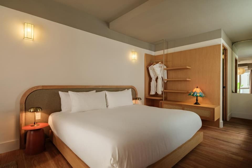 Ceiba, cuarto 2E: la cama y el cuarto