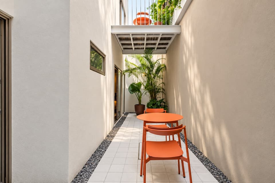 Helecho, room 1A: the patio
